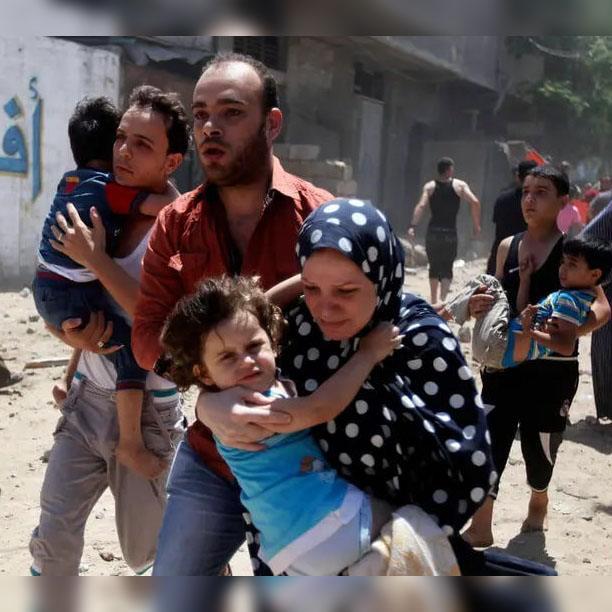 غزه، چهرۀ عریان دشمن علیه بشریت