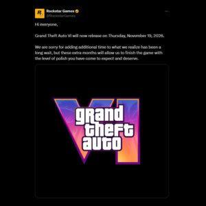 تاریخ انتشار GTA VI